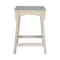 International Concepts Mission Counter Height Stool, 24" Seat Height, Unfinished S-324 - alternate 6